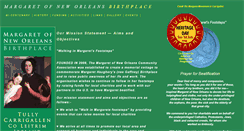 Desktop Screenshot of margaretsbirthplace.com